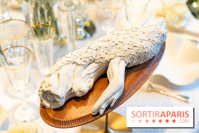 La Bûche et la galette des roi du George V par Michael Bartocetti et Guillaume Cabrol