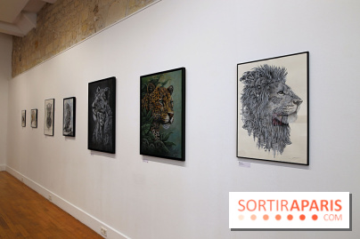 Ardif : nos photos de son exposition 'Felines Mechanimal' 