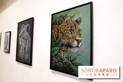 Ardif : nos photos de son exposition 'Felines Mechanimal'