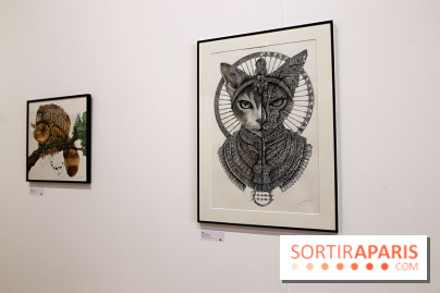 Ardif : nos photos de son exposition 'Felines Mechanimal'