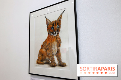 Ardif : nos photos de son exposition 'Felines Mechanimal' 