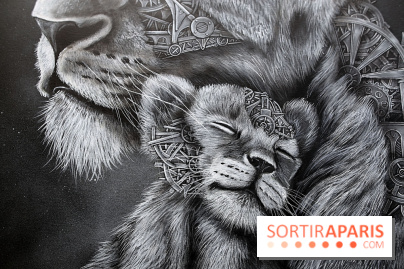 Ardif : nos photos de son exposition 'Felines Mechanimal' 