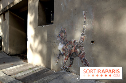 Ardif : nos photos de son exposition 'Felines Mechanimal' 