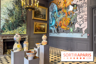 La Licorne, l’Étoile et la Lune : l’exposition du duo Lamarche-Ovize à voir au Musée de la Chasse - IMG 9481