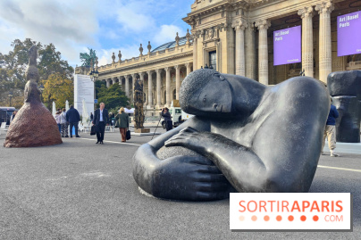 Art Basel Paris 2025 : des œuvres contemporaines envahissent l'avenue Winston Churchill, photos