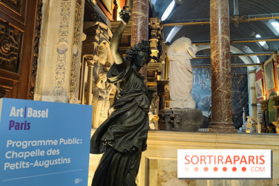 Art Basel Paris 2025 : une œuvre interactive à la Chapelle des Petits-Augustins des Beaux-Arts