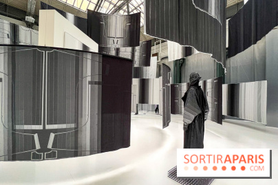 Art Basel Paris 2025 : Issey Miyake sublime textile et lumière dans une installation gratuite