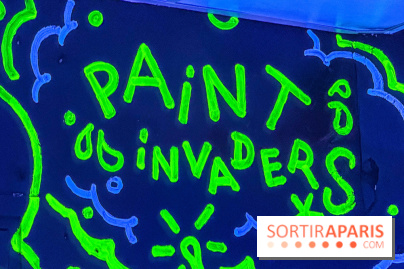 Paint Invaders : l'expérience d’art immersive et fluorescente unique à Paris