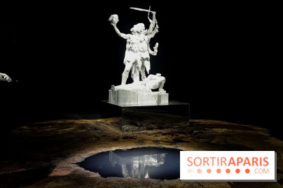 Daniel Buren et Miles Greenberg, nos photos de l'expo au Reiffers Art Inititiatives à Paris