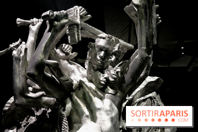 Daniel Buren et Miles Greenberg, nos photos de l'expo au Reiffers Art Inititiatives à Paris 