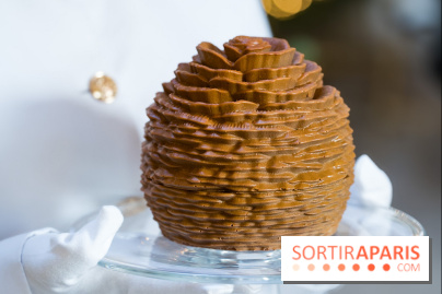 La Bûche de Noël du Péninsula 2025 : Joyaux des Pins - A7C07911