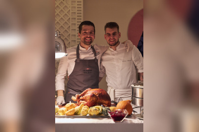 Un repas deThanksgiving au Sofitel Le Scribe Paris Opéra - L1290386
