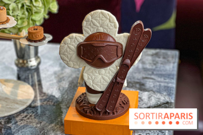 Bûche et chocolats de Noël 2025 de Louis Vuitton par Maxime Frédéric - IMG 7957