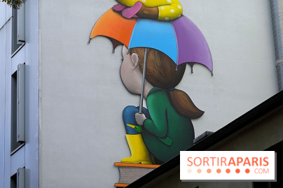 Seth, les photos de son œuvre murale à Belleville