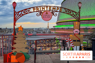 Noël 2025 au Printemps Haussmann : une patinoire gratuite au sommet du grand magasin