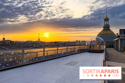 Noël 2025 au Printemps Haussmann : une patinoire gratuite au sommet du grand magasin