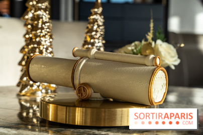 Bûche de Noël du Jules Verne : Voyage Extraordinaire