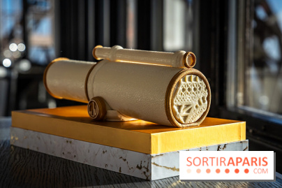 Bûche de Noël du Jules Verne : Voyage Extraordinaire