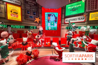 Les vitrines de Noël du Printemps Haussmann à Paris 2025 avec Diane Kruger, les photos
