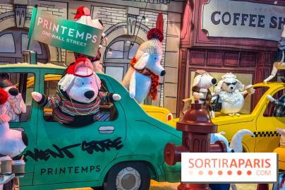 Les vitrines de Noël du Printemps Haussmann à Paris 2025 avec Diane Kruger, les photos