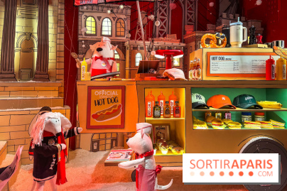 Les vitrines de Noël du Printemps Haussmann à Paris 2025 avec Diane Kruger, les photos