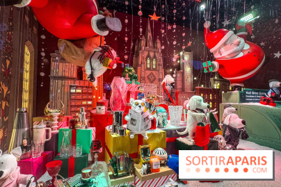 Les vitrines de Noël du Printemps Haussmann à Paris 2025 avec Diane Kruger, les photos