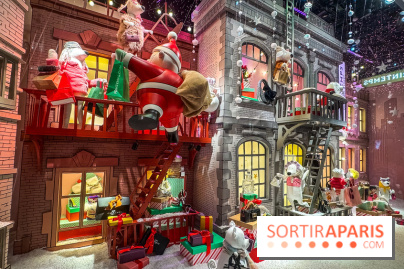 Les vitrines de Noël du Printemps Haussmann à Paris 2025 avec Diane Kruger, les photos