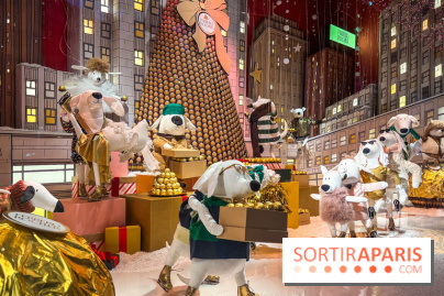 Les vitrines de Noël du Printemps Haussmann à Paris 2025 avec Diane Kruger, les photos