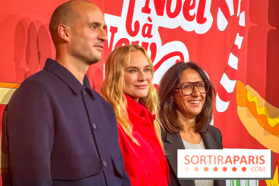 Les vitrines de Noël du Printemps Haussmann à Paris 2025 avec Diane Kruger, les photos