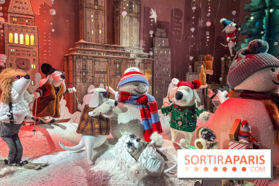 Les vitrines de Noël du Printemps Haussmann à Paris 2025 avec Diane Kruger, les photos
