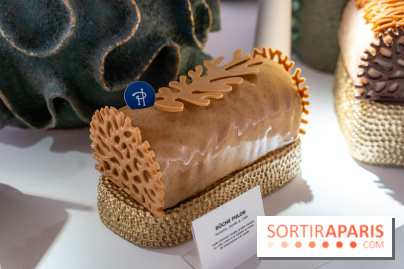 Bûches de Noël et créations de fête 2025 de Pierre Hermé : les Abysses - A7C07828