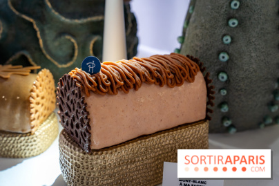 Bûches de Noël et créations de fête 2025 de Pierre Hermé : les Abysses - A7C07829