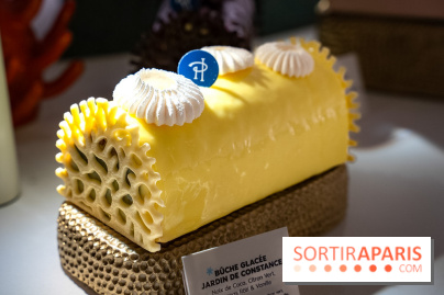 Bûches de Noël et créations de fête 2025 de Pierre Hermé : les Abysses