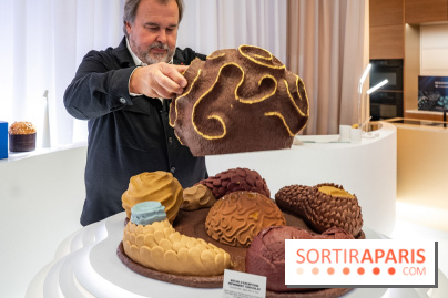Bûches de Noël et créations de fête 2025 de Pierre Hermé : les Abysses