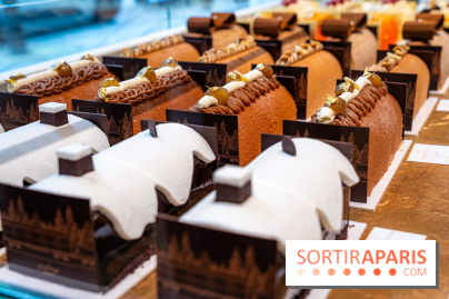 Bûche de Noël Lenôtre 2025 : Le train des Merveilles et les créations de fête - photos - A7C07605