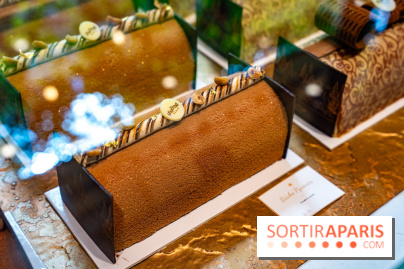 Bûche de Noël Lenôtre 2025 : Le train des Merveilles et les créations de fête - photos - A7C07608