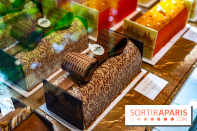 Bûche de Noël Lenôtre 2025 : Le train des Merveilles et les créations de fête - photos - A7C07609