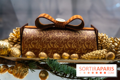 Bûche de Noël Lenôtre 2025 : Le train des Merveilles et les créations de fête - photos - A7C07616