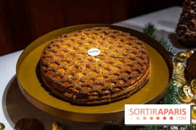 Bûche de Noël Lenôtre 2025 : Le train des Merveilles et les créations de fête - photos