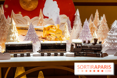 Bûche de Noël Lenôtre 2025 : Le train des Merveilles et les créations de fête - photos - A7C07643