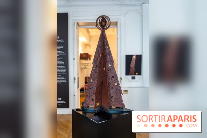 Bûche de Noël Opéra Garnier de la Maison du Chocolat 2025 - photos - A7C07780