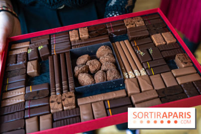 Bûche de Noël Opéra Garnier de la Maison du Chocolat 2025 - photos - A7C07781