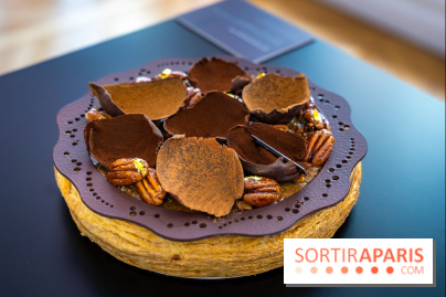 Bûche de Noël Opéra Garnier de la Maison du Chocolat 2025 - photos - A7C07783