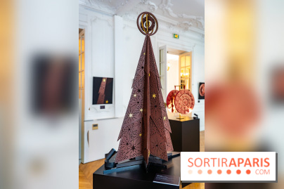 Bûche de Noël Opéra Garnier de la Maison du Chocolat 2025 - photos - A7C07795