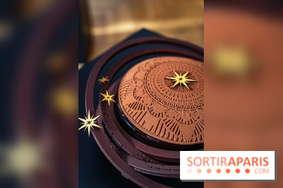 Bûche de Noël Opéra Garnier de la Maison du Chocolat 2025 - photos - A7C07798