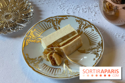 La Bûche de Noël 2025 de l'Hôtel de Crillon par Matthieu Carlin : le palace ... à croquer !