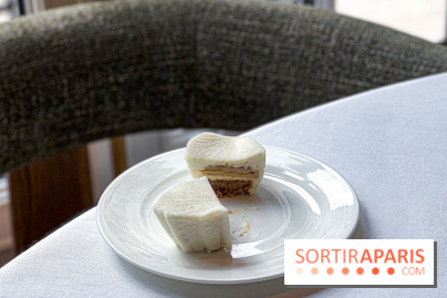 Bûche de Noël Fleur de Vanille du Shangri-La Paris 2025 par Timothy Lan, une création haute couture - IMG 0834