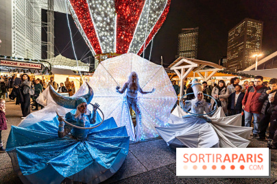 Marché de Noël de la Défense 2025, les photos