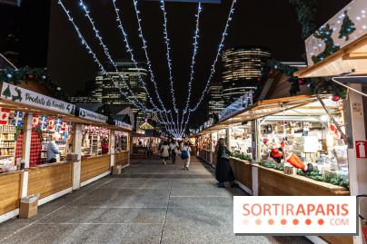 Marché de Noël de la Défense 2025, les photos