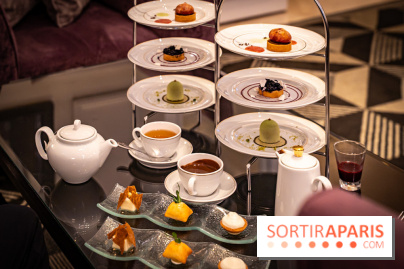 Tea time du Trianon Palace à Versailles dans les Yvelines par Eddy Benghanem - photos